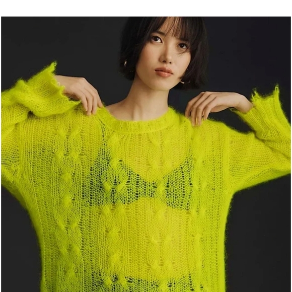 Anthropologie The Posey Stitch Sweater Size Small - Picture 3 of 14